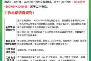 联通小橙卡59元套餐详细介绍办理