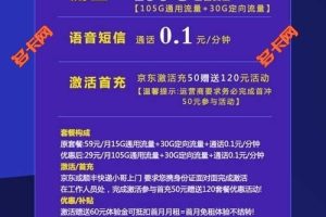 山东最划算流量卡套餐，电信小烧烤卡29元155G