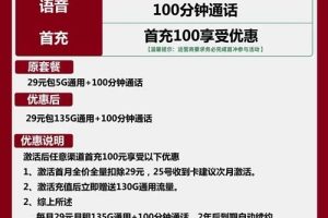 湖南联通流量王29元特惠版办理指南！